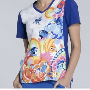 Disney Cherokee Scrub Top